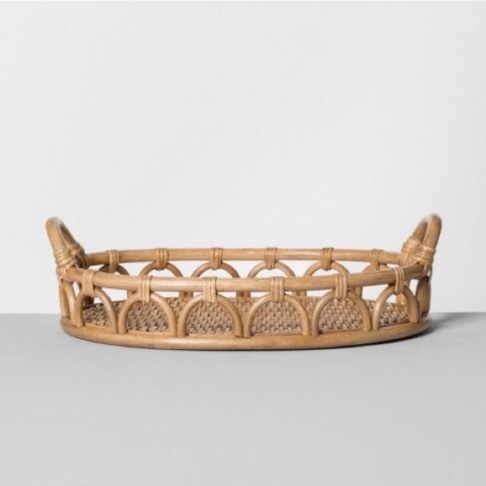 OPAL HOUSE Rattan Tray